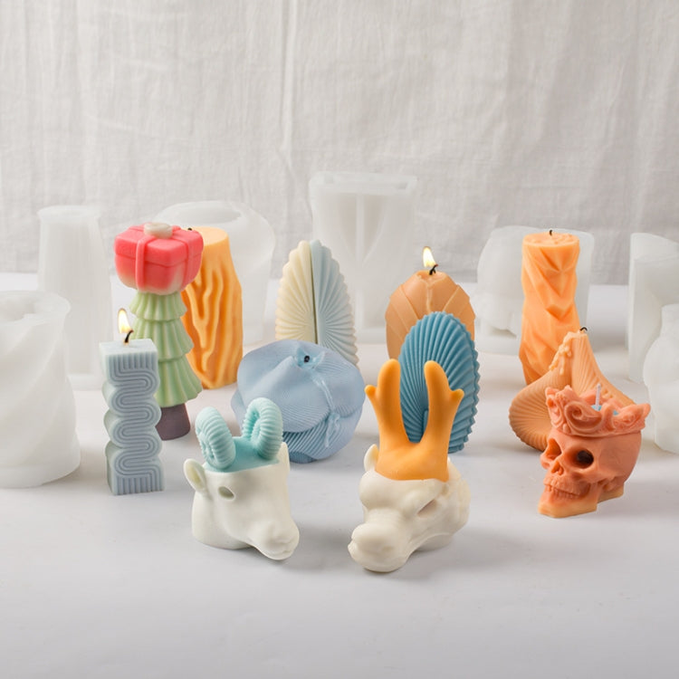 Stampo in silicone per candele profumate geometriche