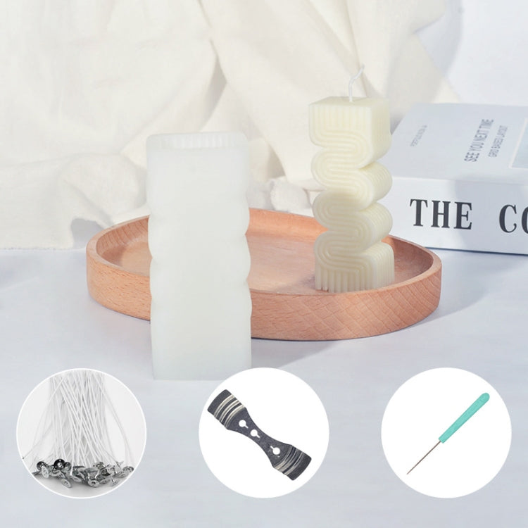 Stampo in silicone per candele profumate geometriche
