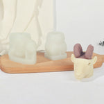 Stampo in silicone per candele profumate geometriche