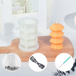 Stampo in silicone per candele profumate geometriche