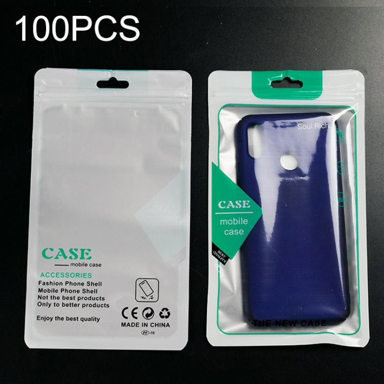 Custodia per telefono 12x21cm borsa imballaggio autosigillante traslucida Yin
