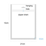 Custodia per telefono 12x21cm borsa imballaggio autosigillante traslucida Yin