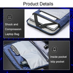 Zaino impermeabile Bopai per laptop 15" con porta USB