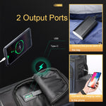 Zaino antifurto Bopai 15,6" con foro ricarica USB