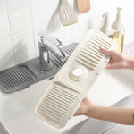 Tappetino drenante in silicone per rubinetto cucina Large