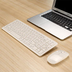 Set tastiera e mouse wireless silenziosi per PC