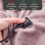 Coperta elettrica portatile USB 5V 100x80-180x80 cm