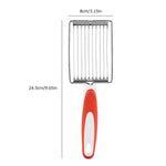 Affettatrice carne e frutta in acciaio inox antiscivolo