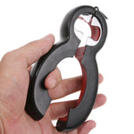 Apriscatole multifunzione 6 in 1 in plastica ABS 15cm
