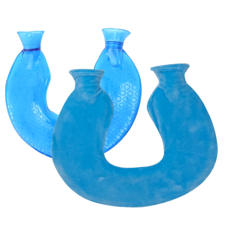 Borsa acqua calda in PVC a forma di U 1,4 litri
