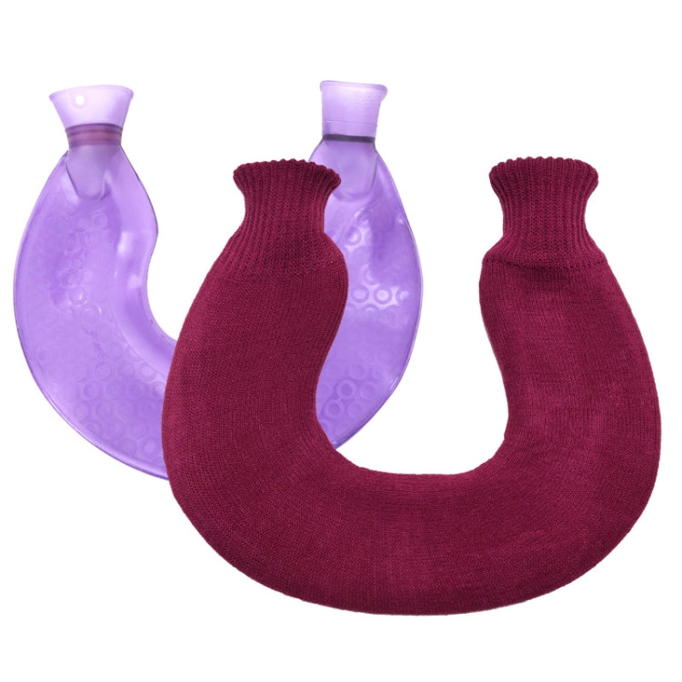 Borsa acqua calda in PVC a forma di U 1,4 litri