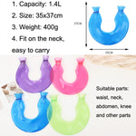 Borsa acqua calda in PVC a forma di U 1,4 litri