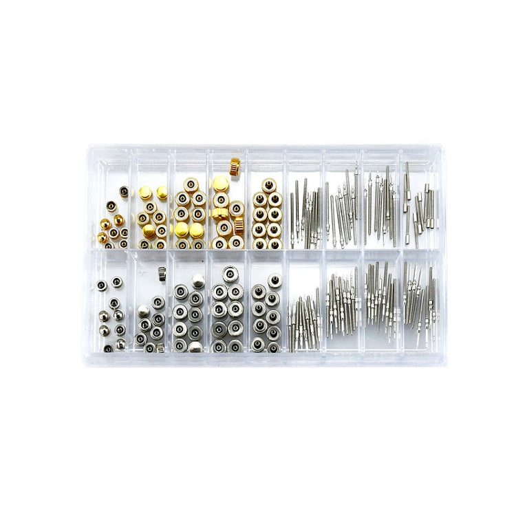 Set 170 pezzi accessori corona e stelo per orologi