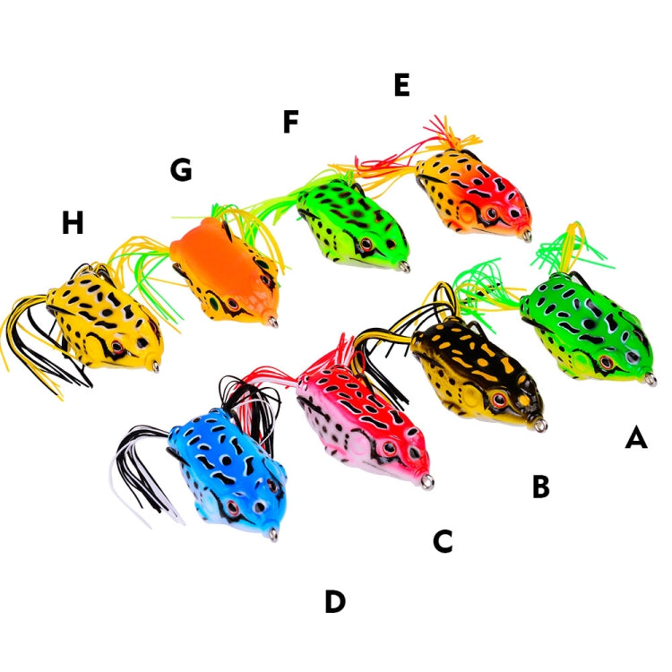 Esche artificiali in silicone Thunder Frog Road Lure 17.5g 6.5 cm