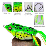 Esche artificiali in silicone Thunder Frog Road Lure 17.5g 6.5 cm