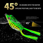 Esche artificiali in silicone Thunder Frog Road Lure 17.5g 6.5 cm