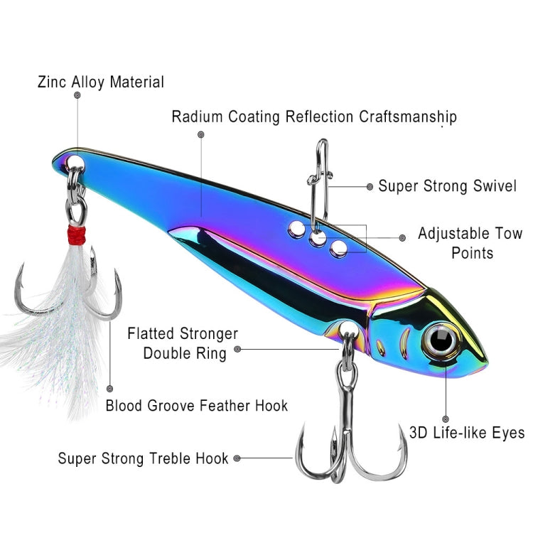 Esche VIB colorate PROBEROS 5-20g per pesca