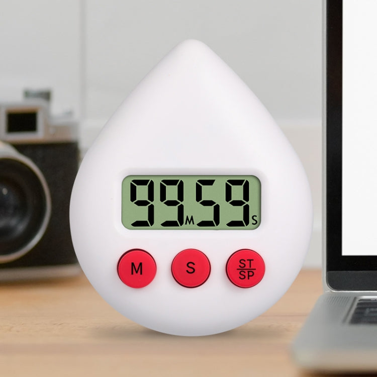 Timer elettronico a goccia d'acqua per studio e cucina