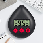 Timer elettronico a goccia d'acqua per studio e cucina