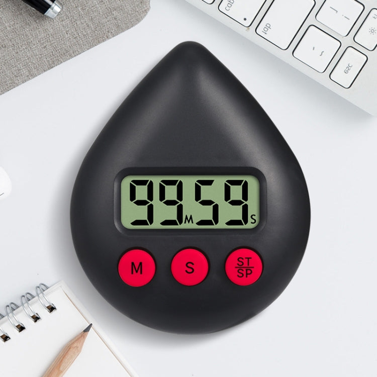 Timer elettronico a goccia d'acqua per studio e cucina