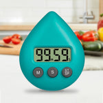 Timer elettronico a goccia d'acqua per studio e cucina