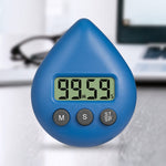 Timer elettronico a goccia d'acqua per studio e cucina