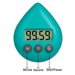 Timer elettronico a goccia d'acqua per studio e cucina