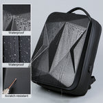 Zaino impermeabile in ABS con porta USB per laptop 16"
