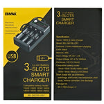 Caricabatterie BMAX 3 Slot per Batterie Li-ion 3,7-4,2V
