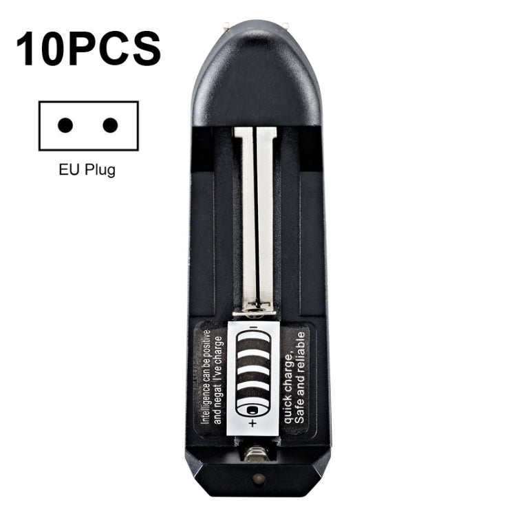 Caricabatterie singolo slot BMAX 18650 EU/US Plug