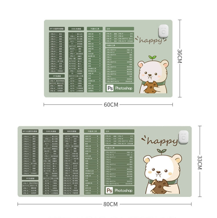 Mouse Pad Riscaldante Impermeabile 60x36cm o 80x33cm