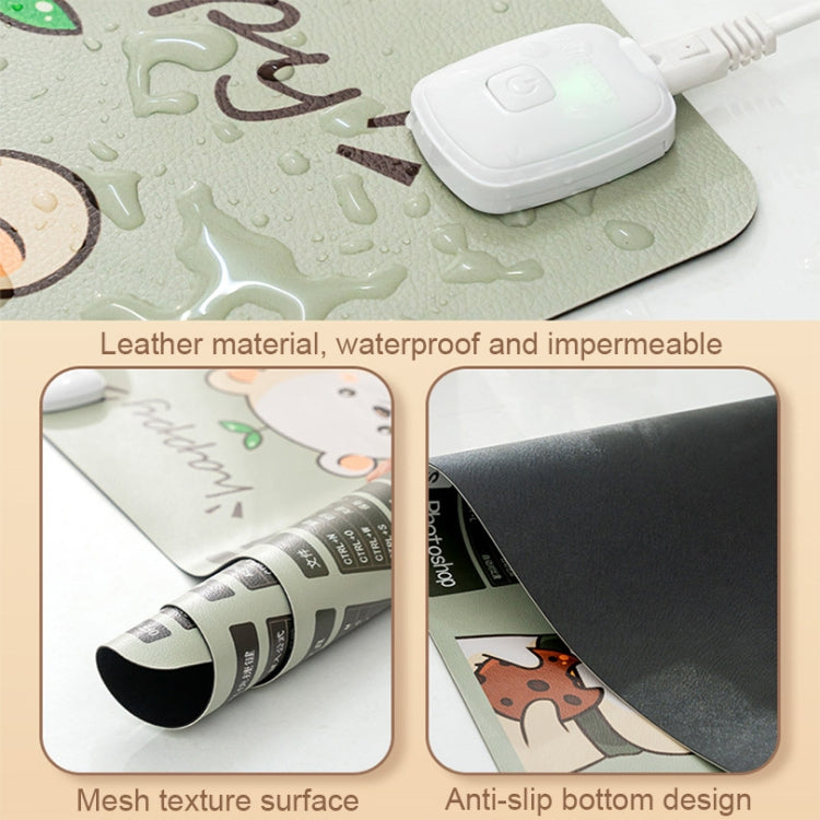 Mouse Pad Riscaldante Impermeabile 60x36cm o 80x33cm