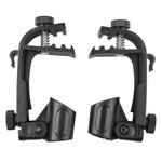 Clip regolabile per microfono da bordo tamburo 2 pezzi