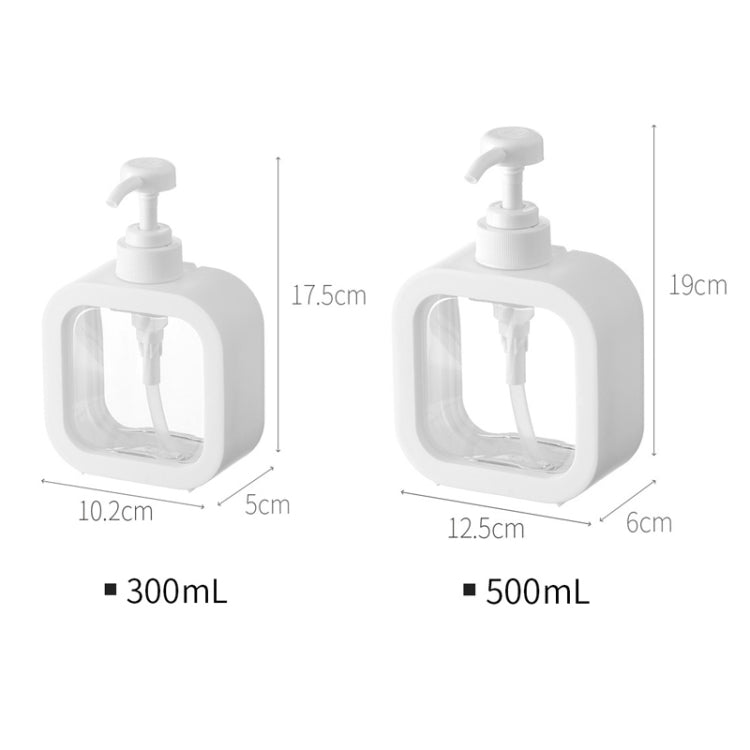 Flacone dosatore trasparente per disinfettante 300ml e 500ml