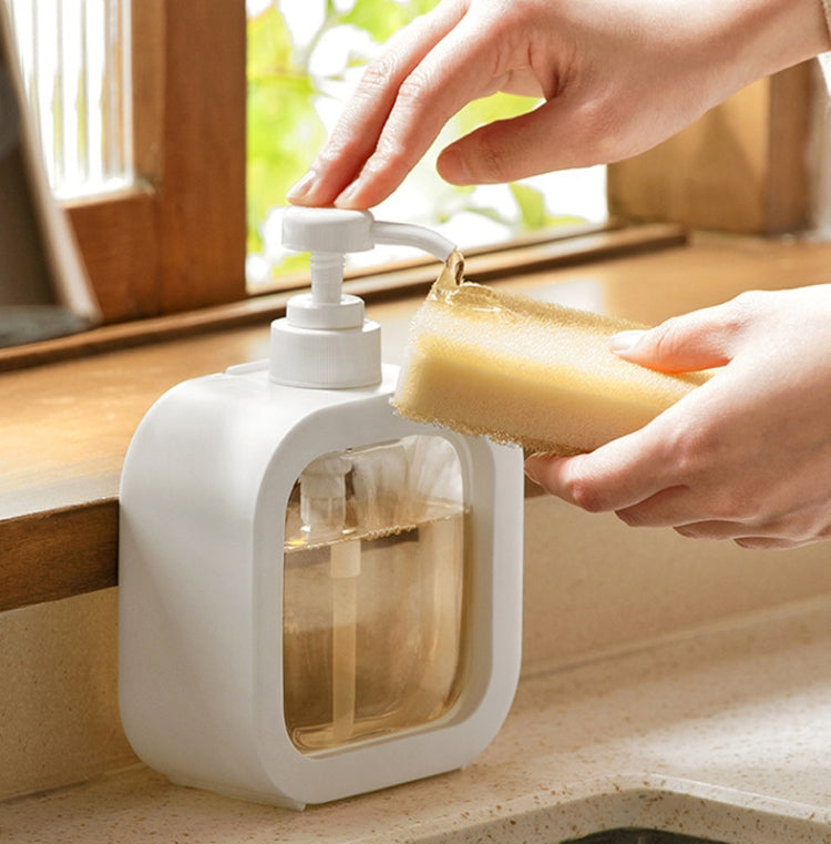 Flacone dosatore trasparente per disinfettante 300ml e 500ml