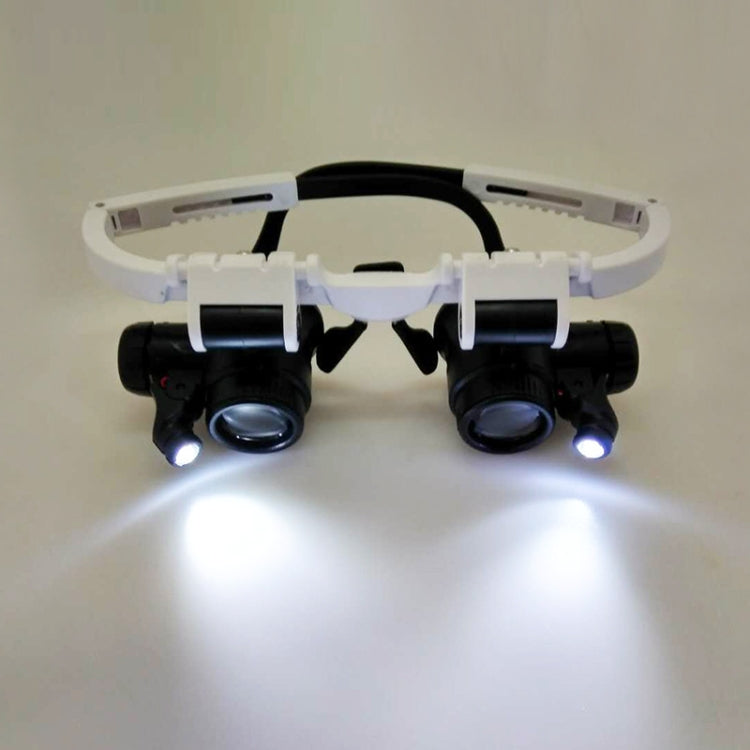 Lente d’ingrandimento da testa 8x, 15x e 23x con 2 LED - immagine 5