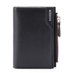Portafoglio corto uomo con cerniera multi-card BEEDOVR 9902