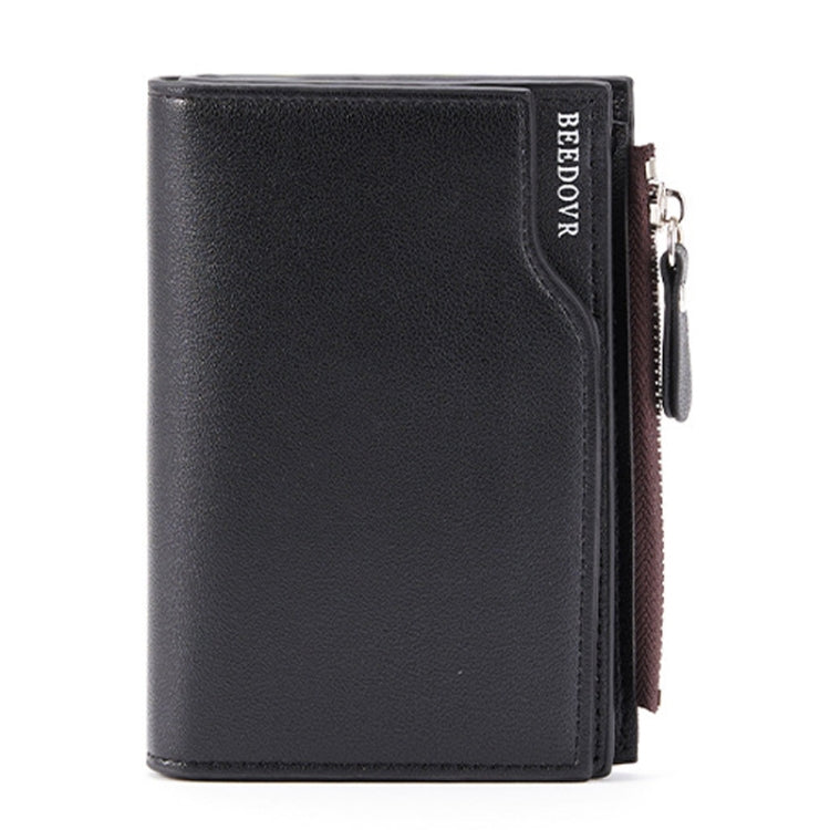 Portafoglio corto uomo con cerniera multi-card BEEDOVR 9902