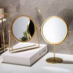 Specchio da trucco da tavolo rotante 28x19 cm