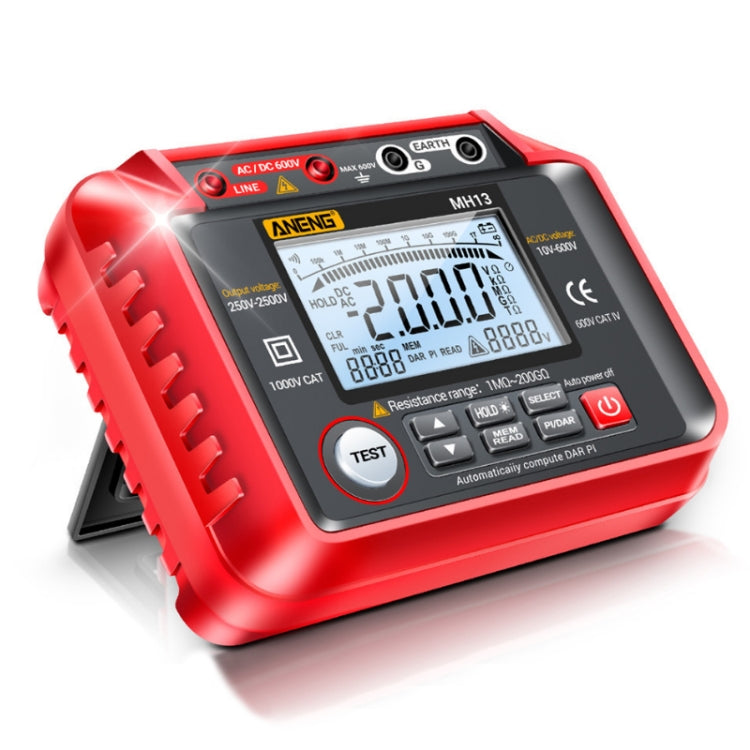 Tester isolamento digitale alta tensione ANENG MH13