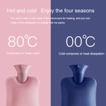 Borsa acqua calda in PVC 1000ml con rivestimento termico