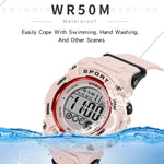 SYNOKE 9810 Orologio sportivo multifunzione luminoso
