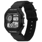 Orologio luminoso SYNOKE 9619C con cinturino in nylon