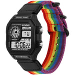Orologio luminoso SYNOKE 9619C con cinturino in nylon