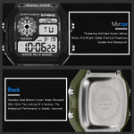 Orologio luminoso SYNOKE 9619C con cinturino in nylon