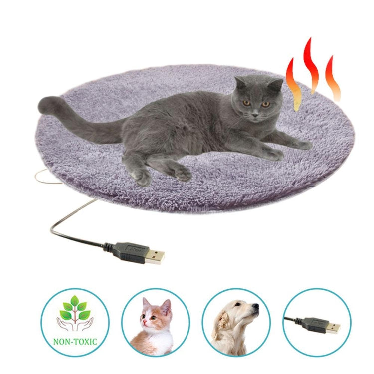 Tappetino riscaldante USB 5V per animali domestici 40 cm