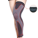 Ginocchiere estese in nylon per sport equitazione taglia S