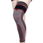 Ginocchiere estese in nylon per sport equitazione taglia S
