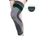 Ginocchiere estese in nylon per sport equitazione taglia S