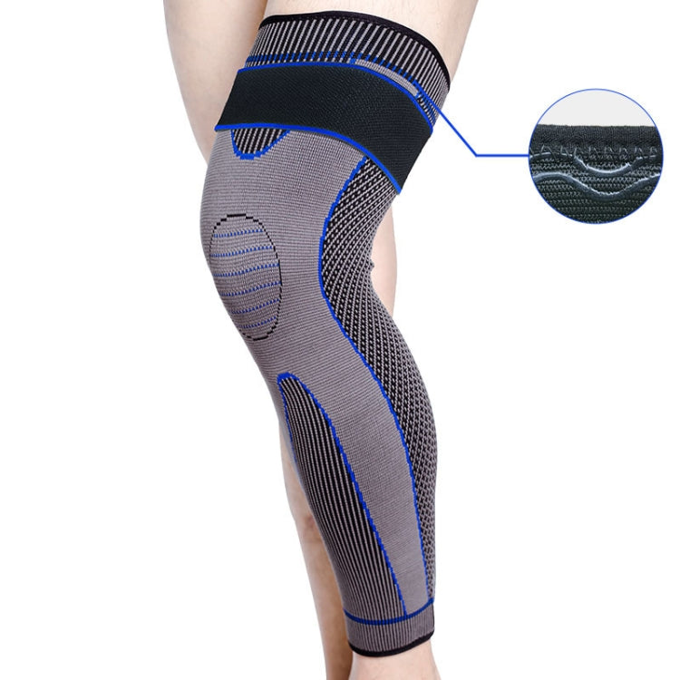 Ginocchiere estese in nylon per sport equitazione taglia S